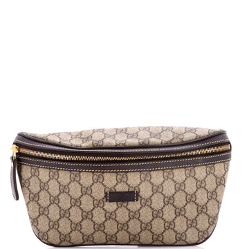 Gucci Belt Bag GG Coated Canvas with Leather Small