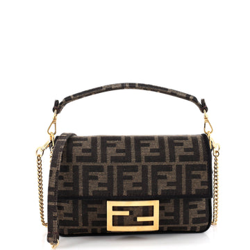 Fendi Baguette NM Bag Zucca Canvas Mini