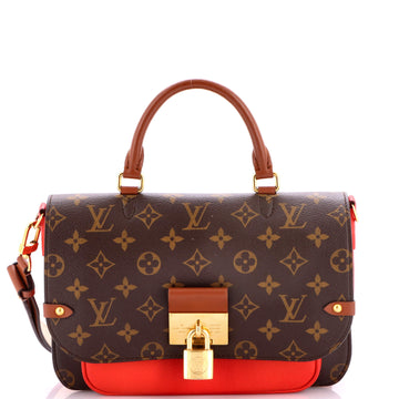 Louis Vuitton Vaugirard Handbag Monogram Canvas with Leather
