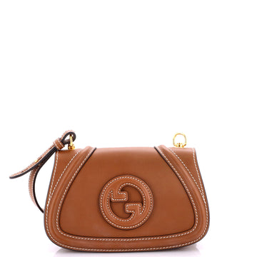 Gucci Blondie NM Top Handle Bag Leather Medium