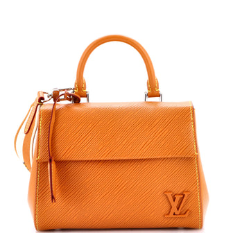 Louis Vuitton Cluny Top Handle Bag Epi Leather Mini
