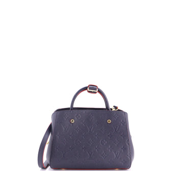 Louis Vuitton Montaigne Handbag Monogram Empreinte Leather BB