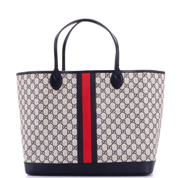 Gucci Ophidia Open Shopping Tote GG Coated Canvas Large