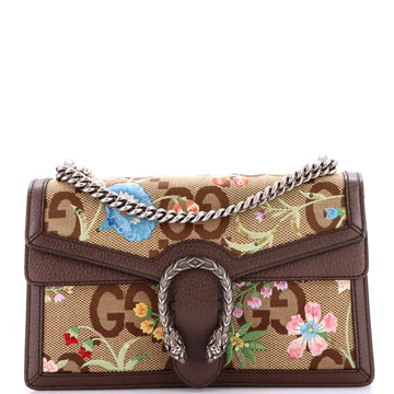Gucci Dionysus Bag Embroidered Jumbo GG Canvas Small