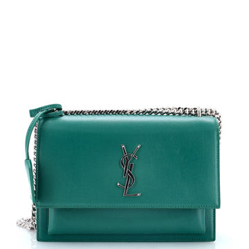 Saint Laurent Sunset Crossbody Bag Leather Medium