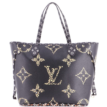 Louis Vuitton Neverfull NM Tote Limited Edition Jungle Monogram Giant MM