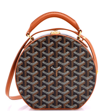 Goyard Alto Hatbox Bag Coated Canvas