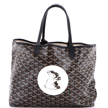 Goyard Saint Louis Tote Printed Coated Canvas PM