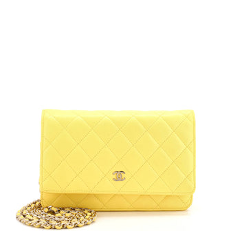 Chanel Wallet on Chain Quilted Lambskin