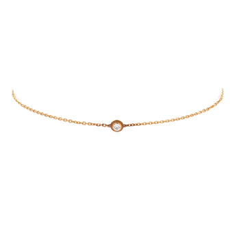 Cartier D'Amour Bracelet 18K Yellow Gold with Diamond XS