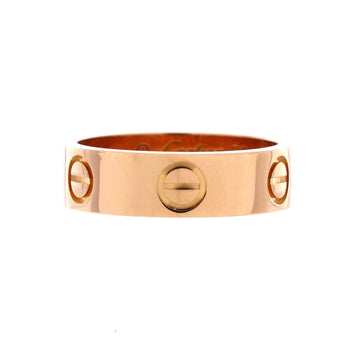 Cartier Love Band Ring 18K Rose Gold