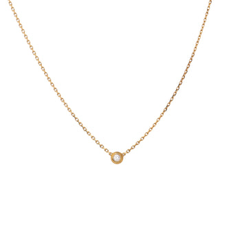 Cartier Cartier D'Amour Pendant Necklace 18K Yellow Gold and Diamond XS