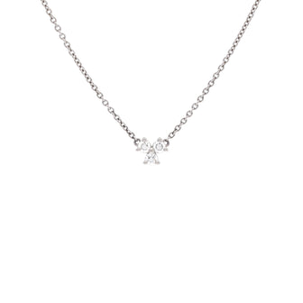Tiffany & Co. Aria Pendant Necklace Platinum and Diamonds
