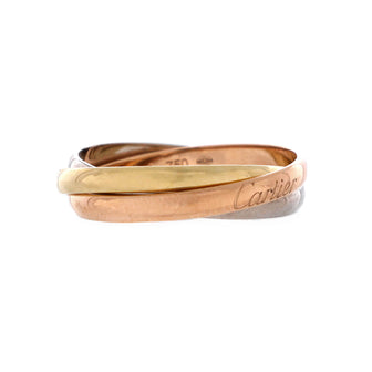 Cartier Trinity Ring 18K Tricolor Gold Small
