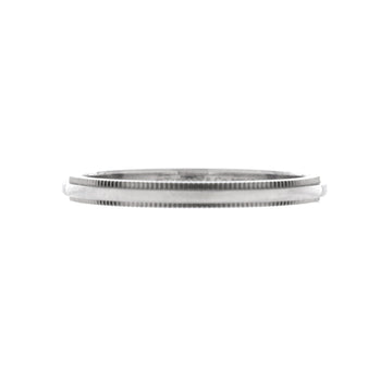 Tiffany & Co. Classic Milgrain Band Ring Platinum 2mm
