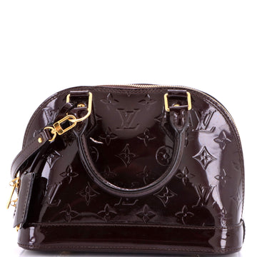 Louis Vuitton Alma Handbag Monogram Vernis BB