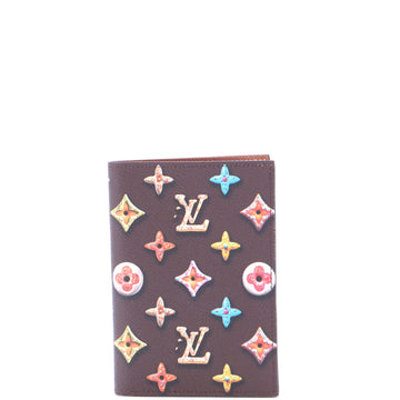 Louis Vuitton Passport Cover Donuts Monogram Canvas
