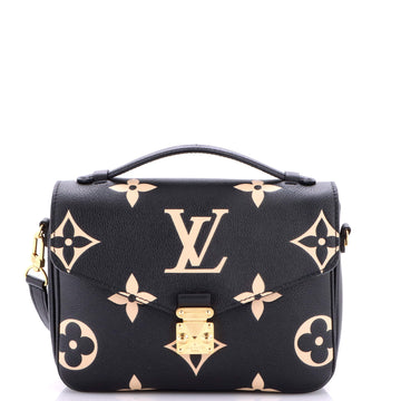 Louis Vuitton Pochette Metis Bicolor Monogram Empreinte Giant