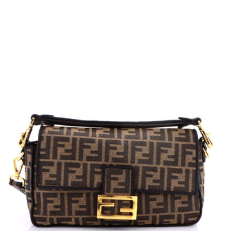 Fendi Baguette NM Bag Zucca Canvas Medium