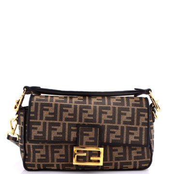 Fendi Baguette NM Bag Zucca Canvas Medium