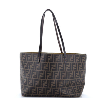 Fendi Roll Tote Zucca Coated Canvas Medium