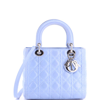 Christian Dior Lady Dior Bag Cannage Quilt Lambskin Medium