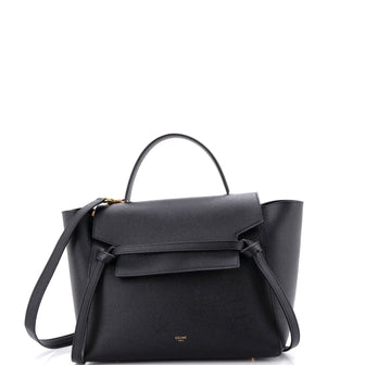 Celine Belt Bag Textured Leather Medium