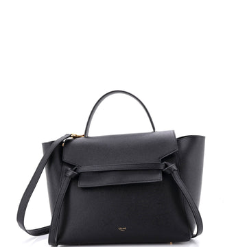 Celine Belt Bag Textured Leather Medium