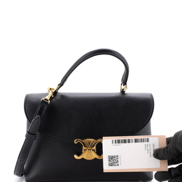 Celine Nino Top Handle Bag Leather Medium