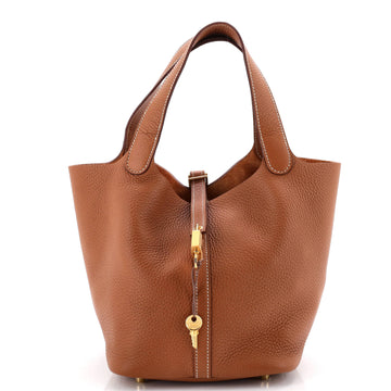 Hermes Picotin Lock Bag Clemence MM