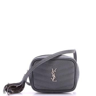 Saint Laurent Lou Camera Bag Matelasse Chevron Leather Baby
