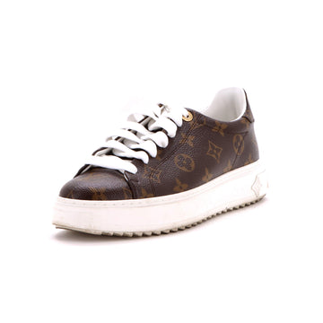 Louis Vuitton Women's Time Out Sneakers Monogram Canvas