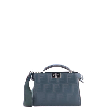 Fendi Peekaboo ISeeU XCross Bag Zucca Leather
