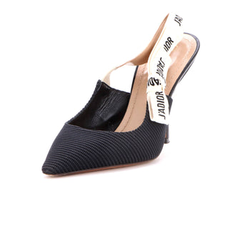 Christian Dior Women's J'Adior Slingback Pumps Technical Fabric 100