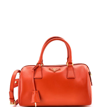 Prada Lux Convertible Boston Bag Saffiano Leather Medium