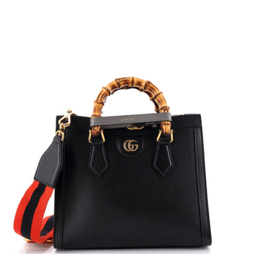 Gucci Diana NM Bamboo Handle Tote Leather Small