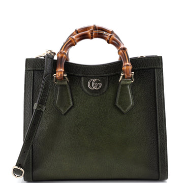 Gucci Diana NM Bamboo Handle Tote Leather Small