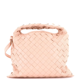Bottega Veneta Hop Top Handle Bag Intrecciato Nappa Mini