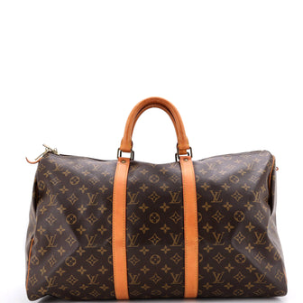 Louis Vuitton Keepall Bag Monogram Canvas 50