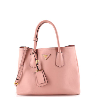 Prada Cuir Double Tote Saffiano Leather Medium