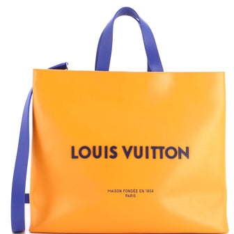 Louis Vuitton Shopper Tote Leather MM
