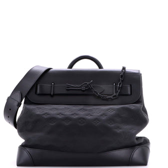 Louis Vuitton Steamer Bag Monogram Taurillon Leather PM