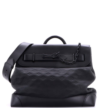 Louis Vuitton Steamer Bag Monogram Taurillon Leather PM