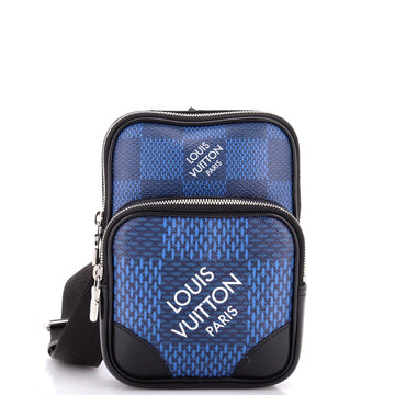 Louis Vuitton Amazone Sling Bag Limited Edition Damier Graphite 3D