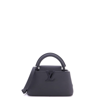 Louis Vuitton Capucines East West Bag Leather Mini