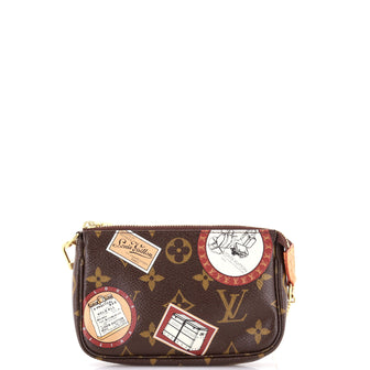 Louis Vuitton Pochette Accessoires Limited Edition Monogram Canvas Mini