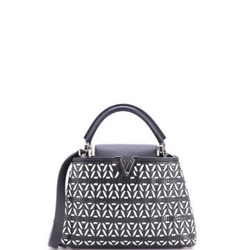 Louis Vuitton Capucines Bag Woven Leather BB