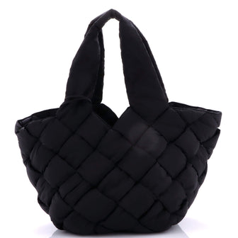 Bottega Veneta Cassette Paper Tote Intrecciato Nylon