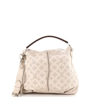 Louis Vuitton Selene Handbag Mahina Leather PM