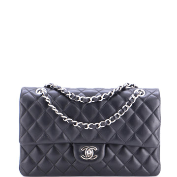 Chanel Classic Double Flap Bag Quilted Lambskin Medium